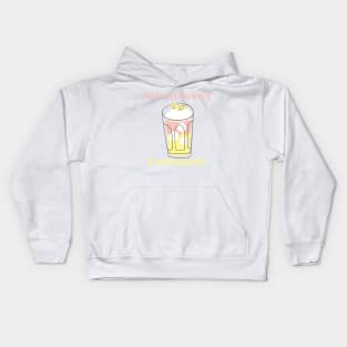 Strawberry lemonade frappe Kids Hoodie